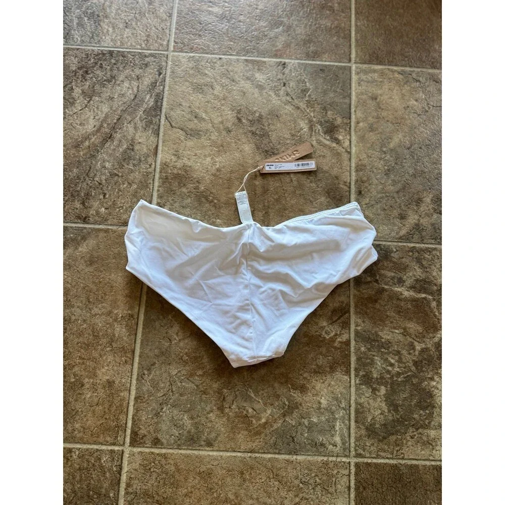 SKIMS White Low Rise Bottom